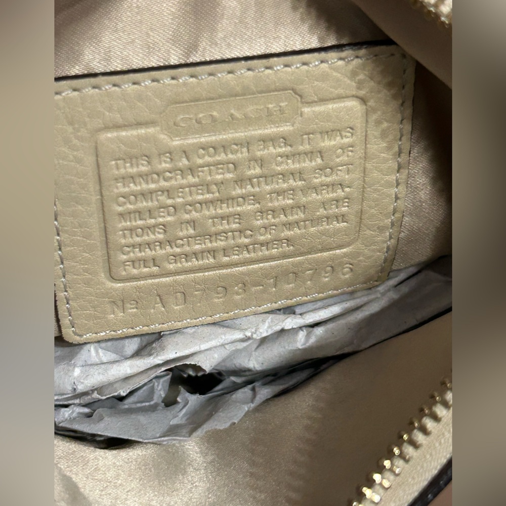 Coach Beige Crossbody Bag - Picture 6 of 8